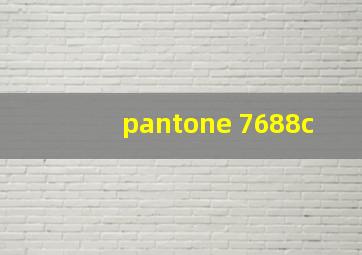 pantone 7688c